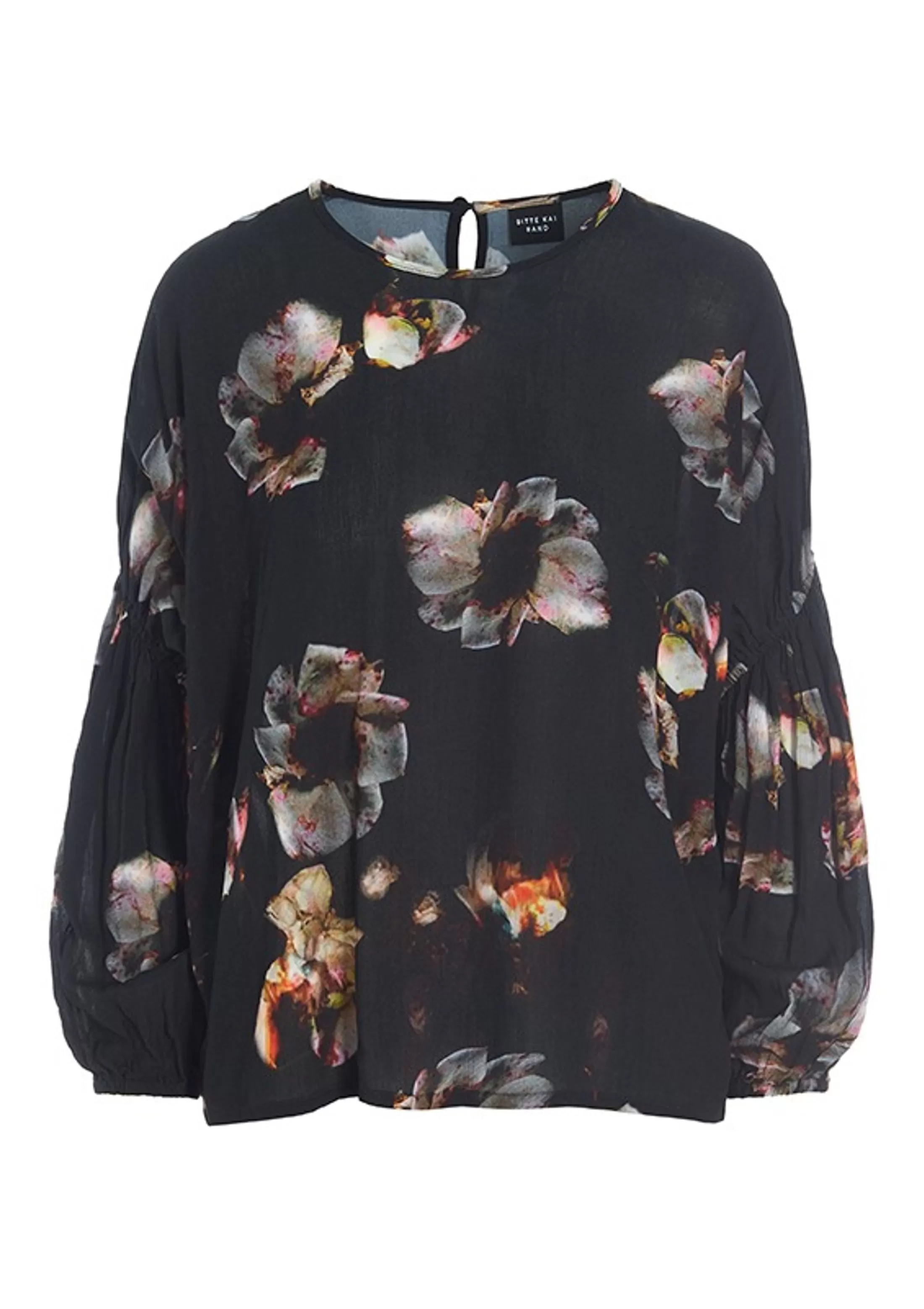 dahlias_fsc_bluse_3-1.webp Bluser<BITTE KAI RAND Dahlias Fsc Bluse Summer Rain | Dahlia Dream