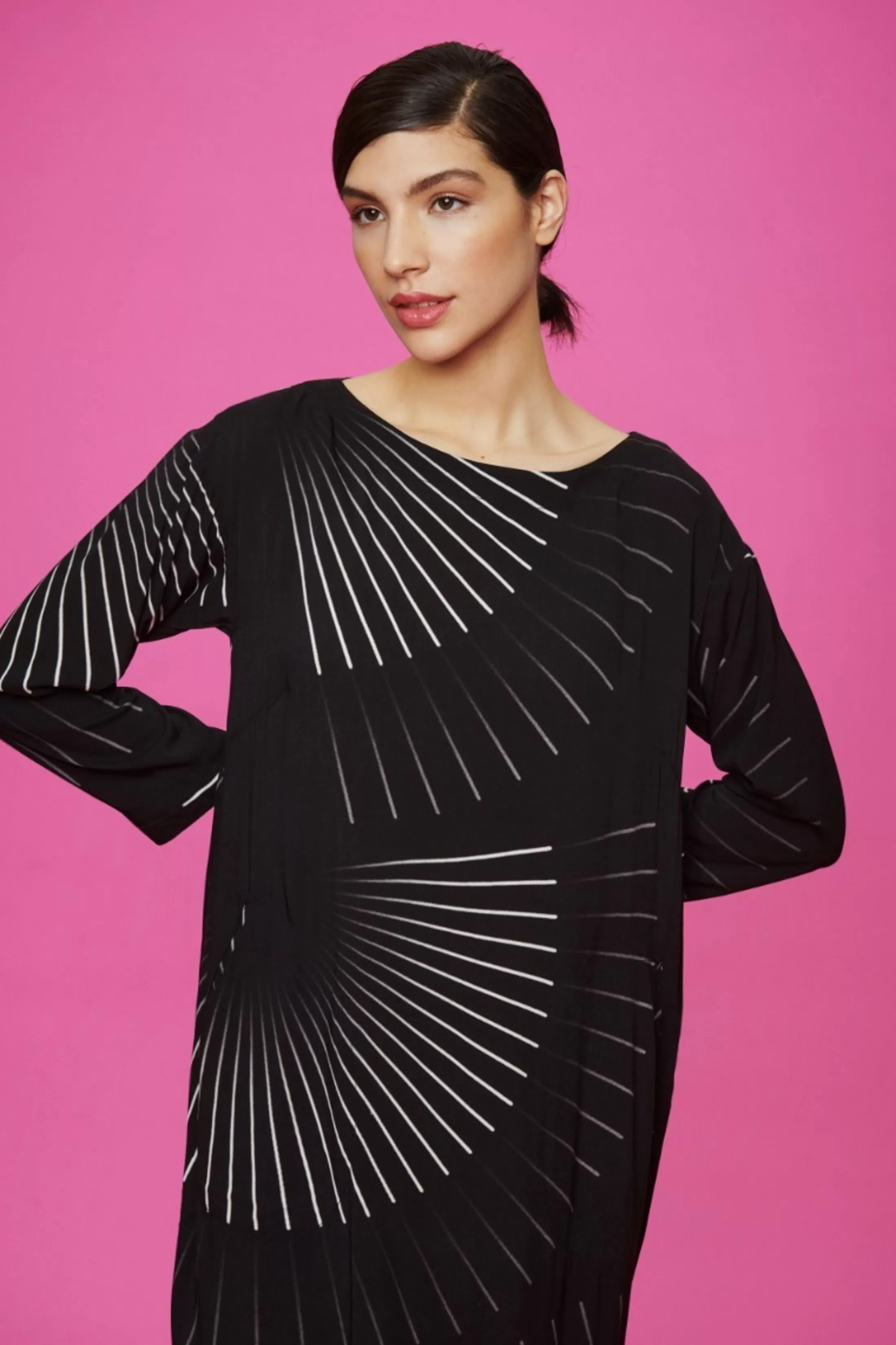 dahlias_fsc_lang_kjole_2-1.webp Kjoler<BITTE KAI RAND Dahlias Fsc Lang Kjole Summer Rain | Dahlia Dream