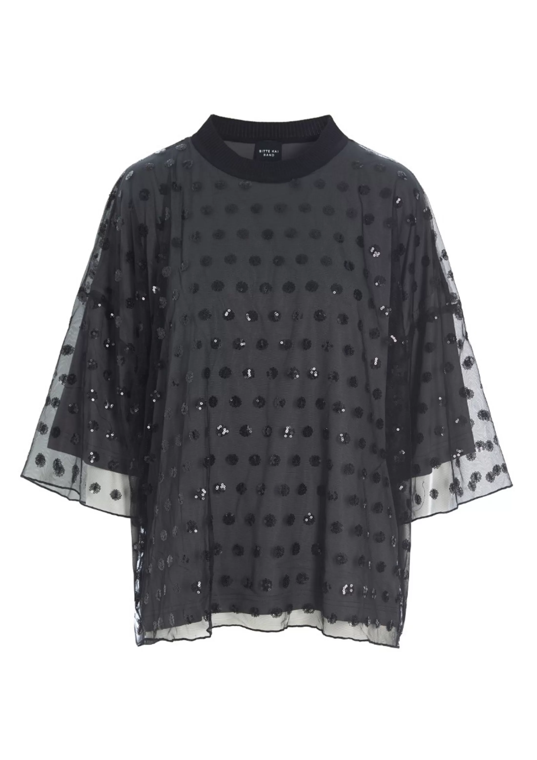 embroidery_mesh_bluse_4-1.webp Bluser<BITTE KAI RAND Embroidery Mesh Bluse Black/Ivory | Black/Dark Shadow