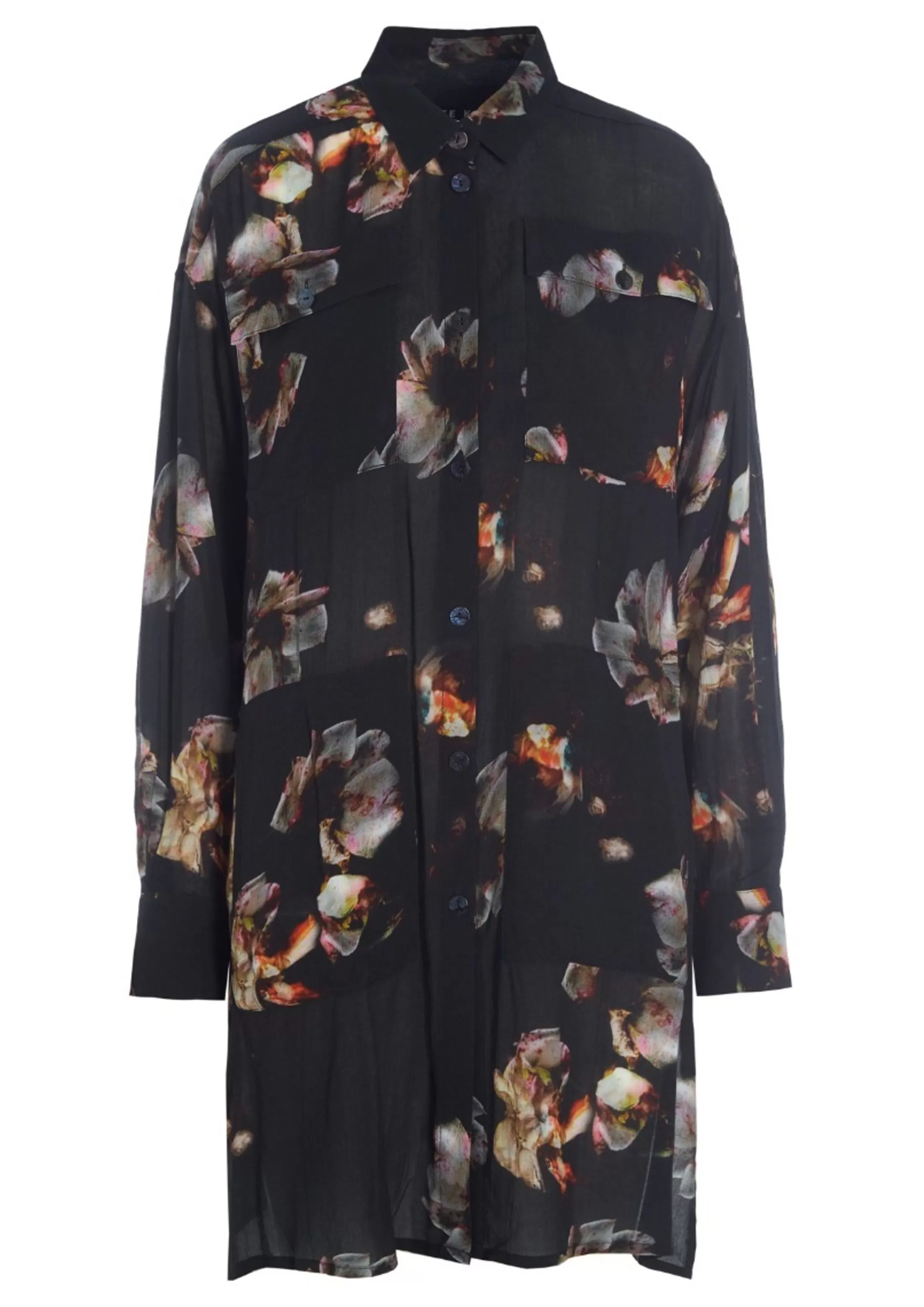 fsc_skjortekjole_5-3.webp Kjoler<BITTE KAI RAND Fsc Skjortekjole Soft Colour Block