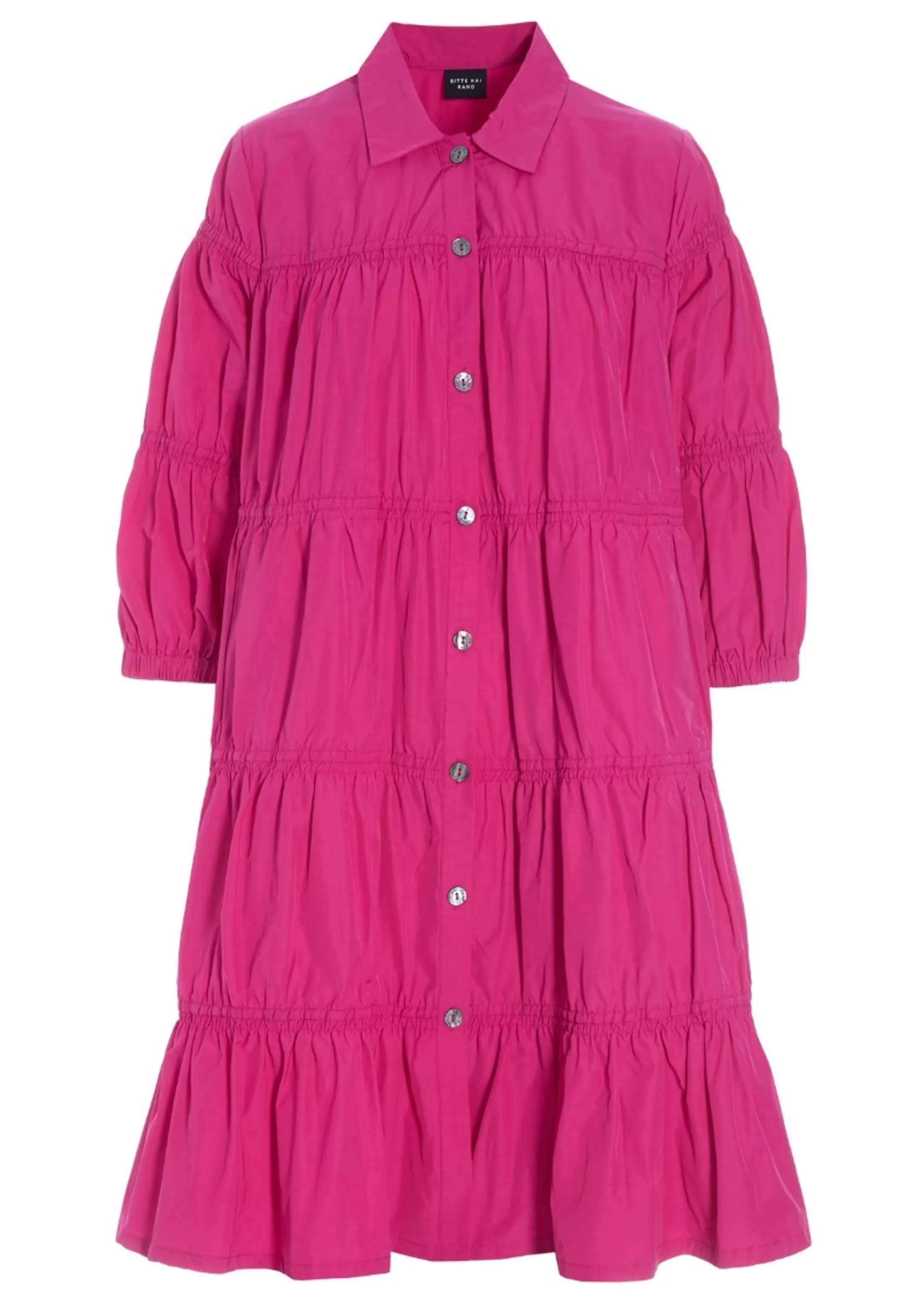 fukkura_poplin_kjole_3-1.webp Kjoler<BITTE KAI RAND Fukkura Poplin Kjole Black | Flamingo