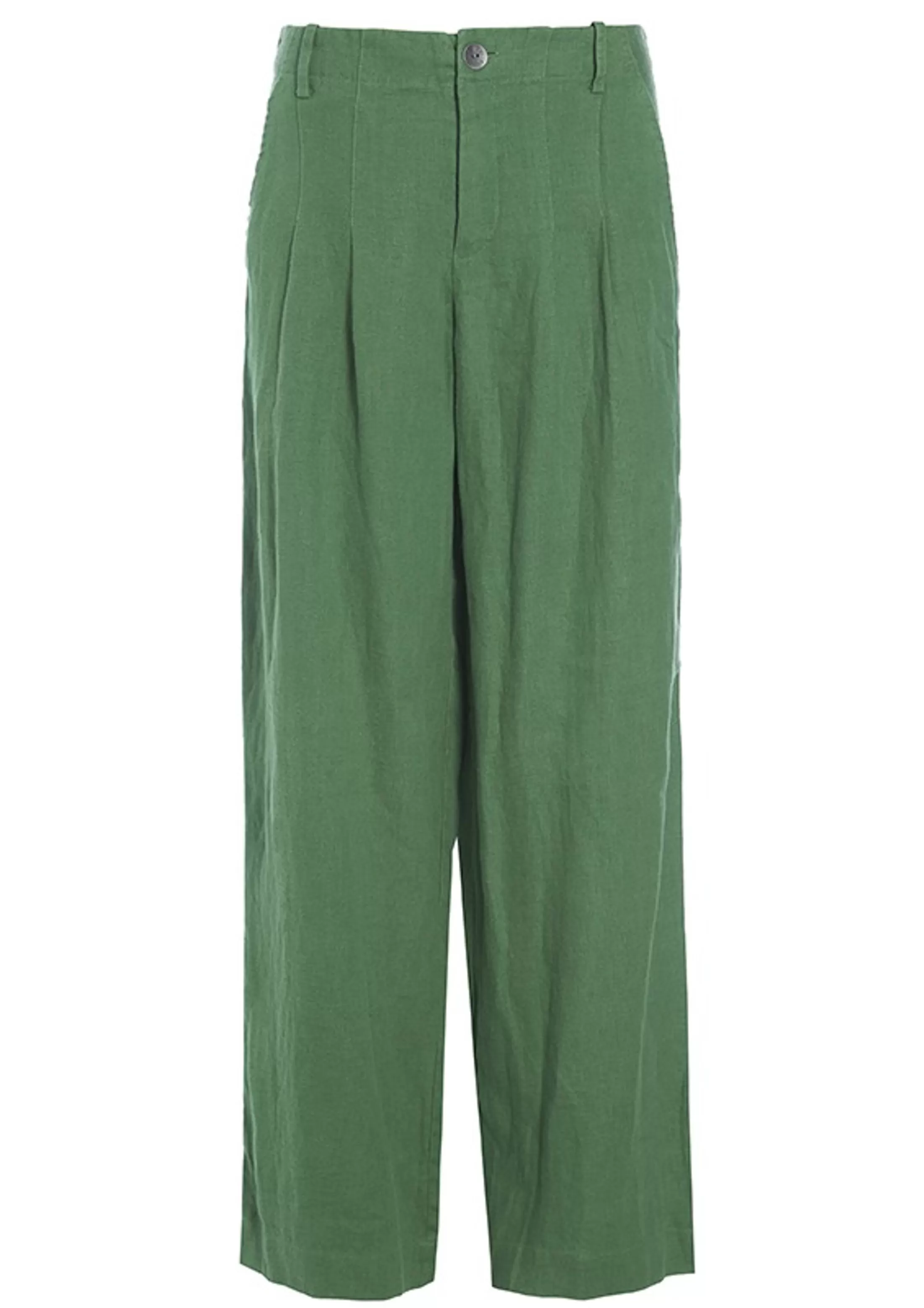 lazy_linen_bukser_med_laeg_7-1.webp Bukser<BITTE KAI RAND Lazy Linen Bukser Med Laeg Black | Lily White | Palm Green | Warm Taupe