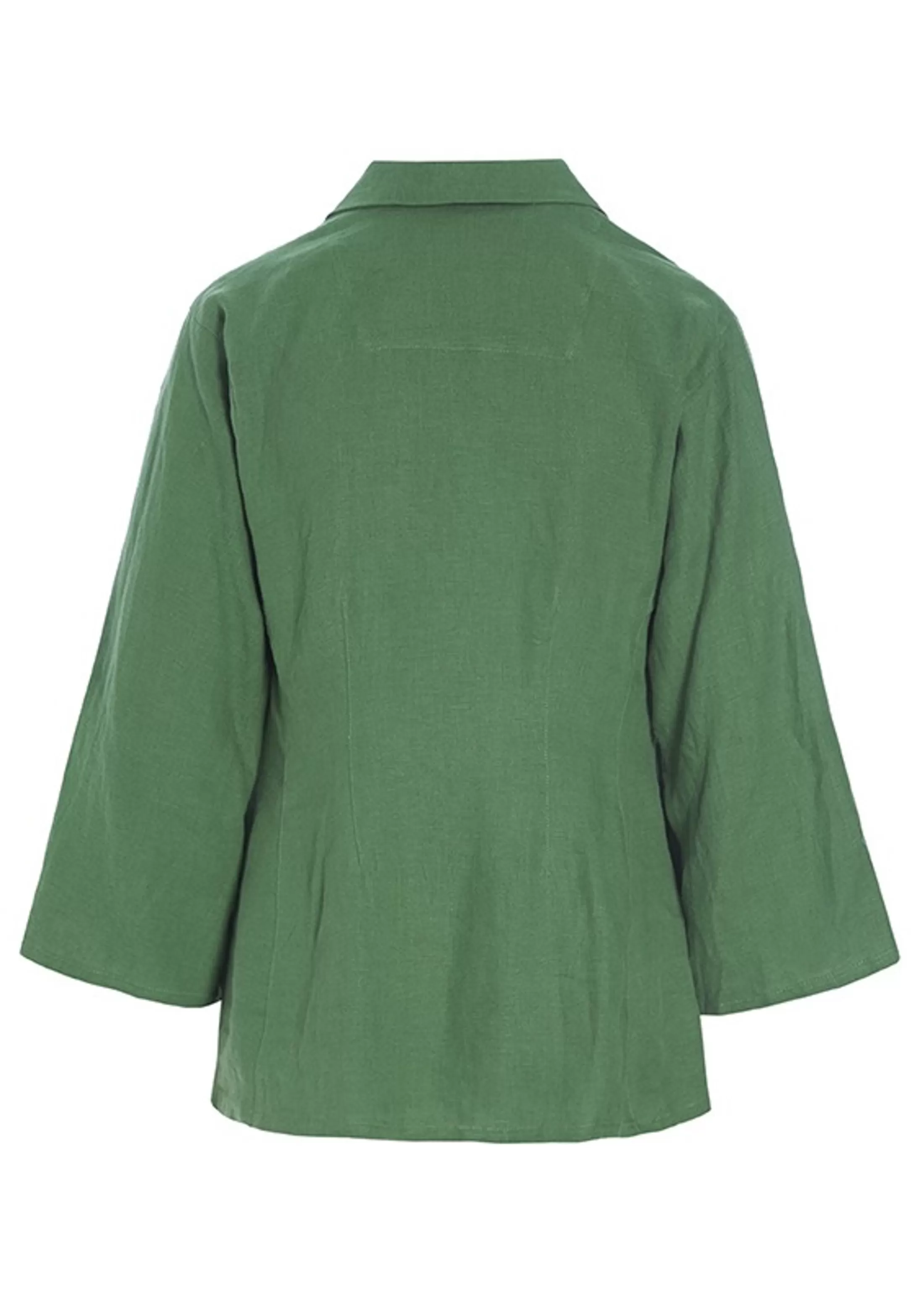 lazy_linen_jakke_8-1.webp Jakker & Blazere<BITTE KAI RAND Lazy Linen Jakke Black | Lily White | Palm Green | Warm Taupe