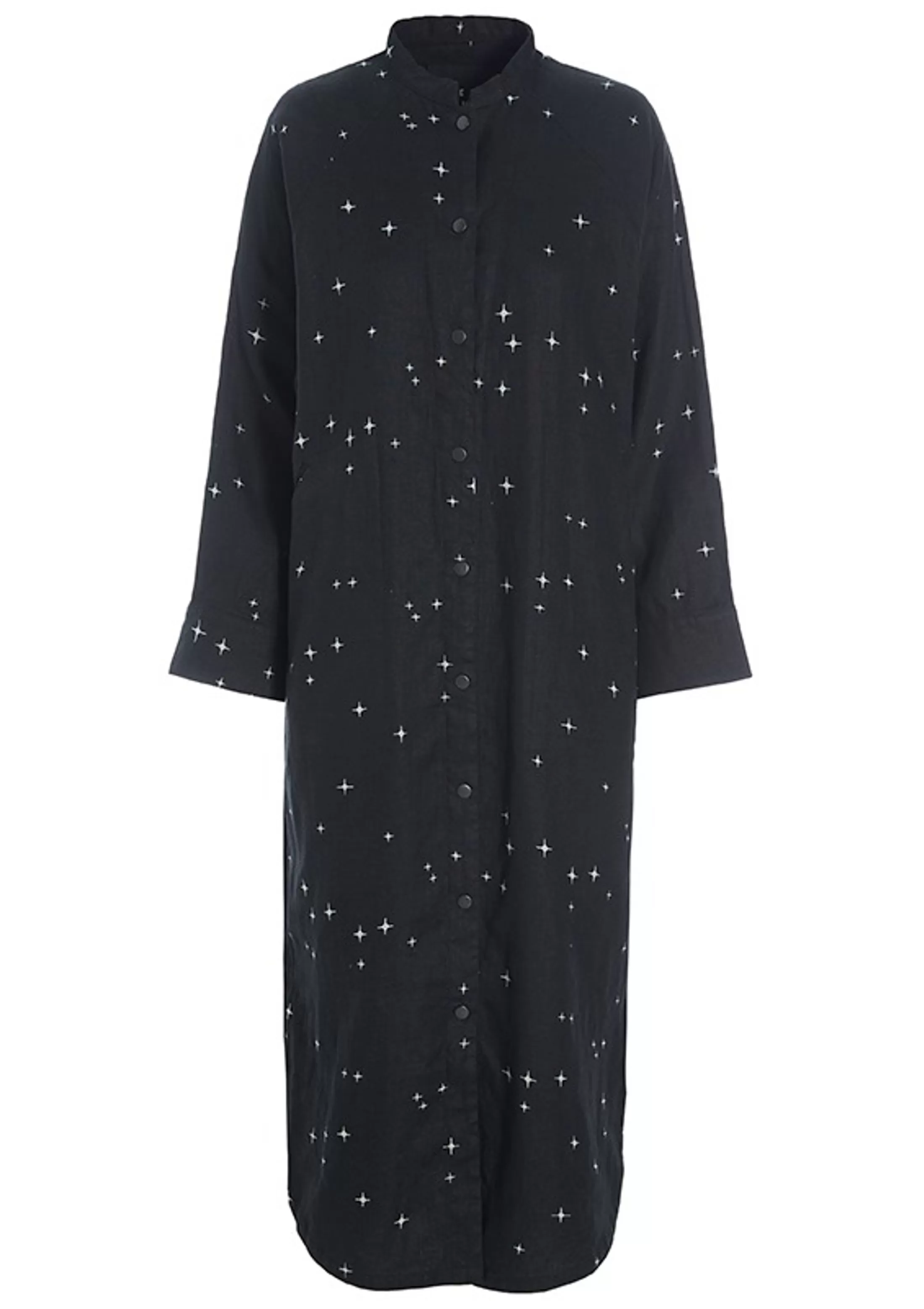 lazy_linen_skjortekjole_4-2.webp Kjoler<BITTE KAI RAND Lazy Linen Skjortekjole Black | Lily White | Palm Green | Warm Taupe