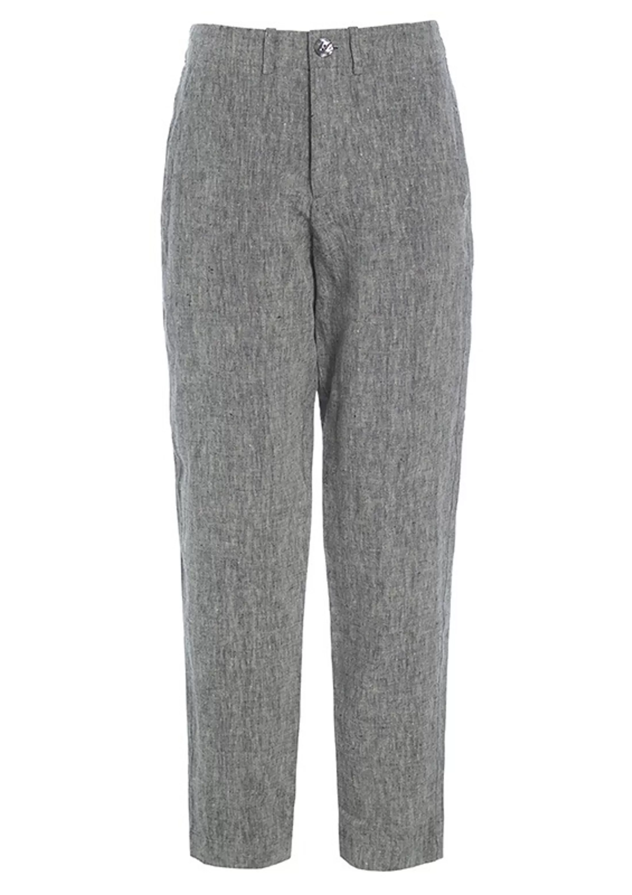 lazy_linen_smalle_bukser_5-1.webp Bukser<BITTE KAI RAND Lazy Linen Smalle Bukser Black/Ivory Changeant | Caramel Changeant